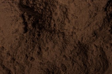 Kil, kum, toprak dokusu. Kahverengi. Geçmişi. Çatlak, çatlak, dalga, dağ, çember, oyuk. girintilenmiş