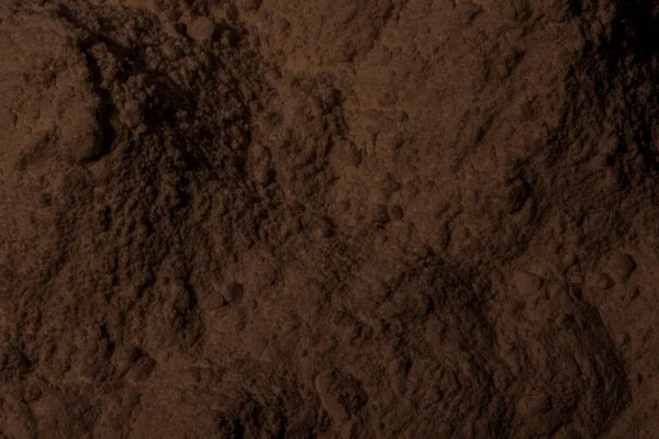 Texture Argilla Sabbia Terra Marrone Contesto Spaccati Crepe Onde Montagne — Foto Stock