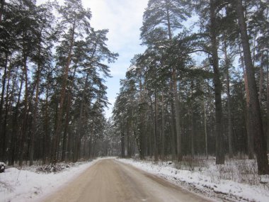 Şehirde yürüyorum.
