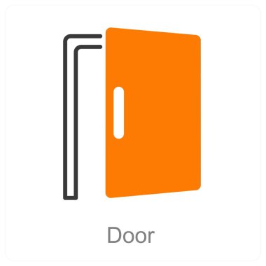 Bu çok güzel bir el yapımı pikseldir. Mükemmel ikili çizgi. Siyah ve turuncu mobilya ikonu.