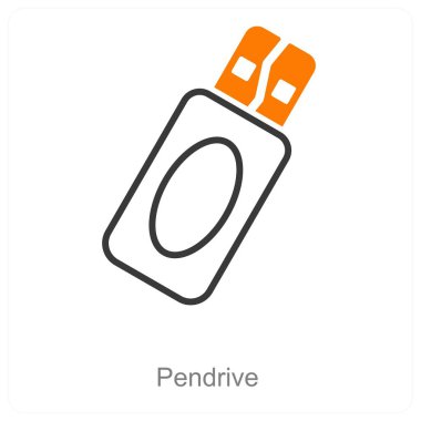 Bu çok güzel bir el yapımı pikseldir. Mükemmel ikili çizgi. Siyah ve turuncu teknoloji ikonu.