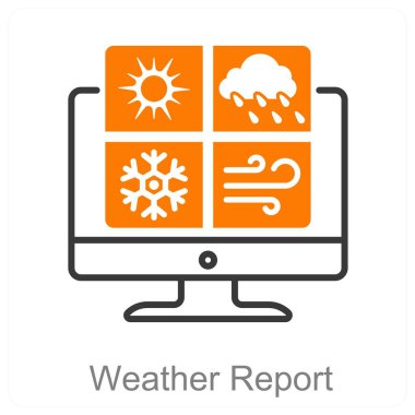 Bu harika bir el yapımı pikseldir. Mükemmel ikili çizgisi. Siyah ve turuncu hava durumu ikonu.