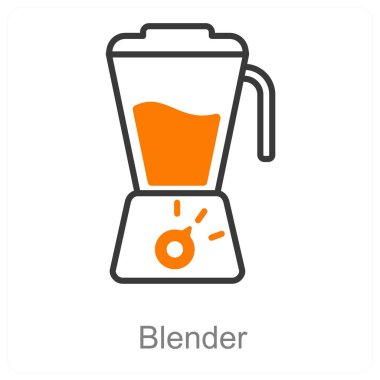 Bu çok güzel bir el yapımı pikseldir. Mükemmel ikili çizgi. Siyah ve turuncu ev aletleri ikonu.