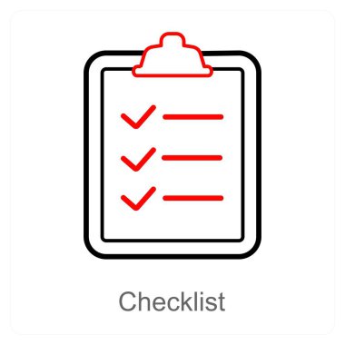 Denetim listesi ve iş simgesi kavramı