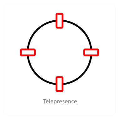 Telepresence ve çevrimiçi simge kavramı