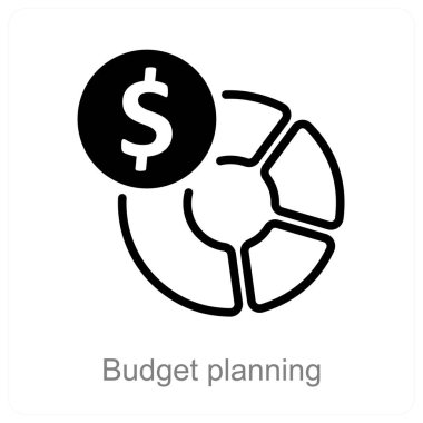 Bütçe Planlama ve ekonomi simgesi kavramı