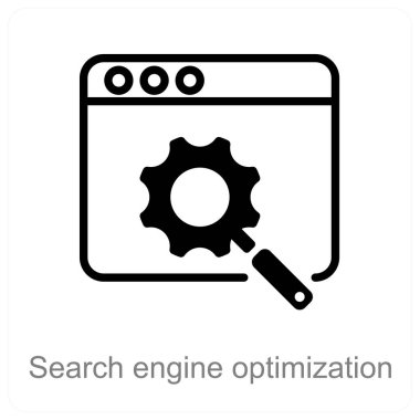 Arama motoru optimizasyonu simgesi kavramı