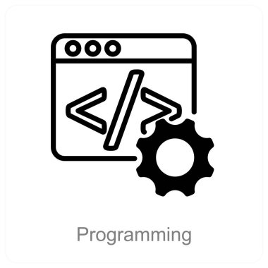 Programlama ve geliştirme simgesi kavramı