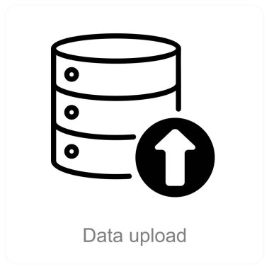 Veri Gönderme ve depolama simgesi kavramı