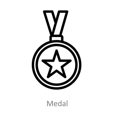 Madalya ve eğitim ikonu kavramı