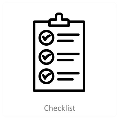 Denetim listesi ve görev simgesi kavramı