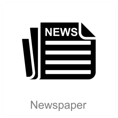 Gazete ve makale simgesi kavramı