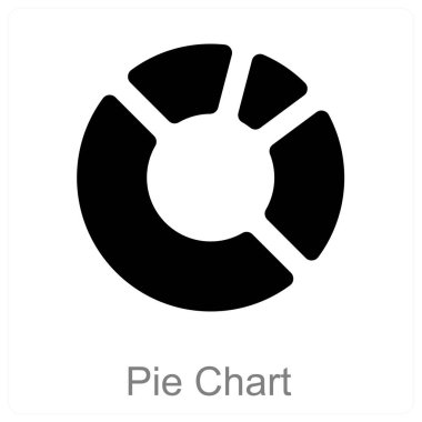 Pasta Çizelgesi simgesi konsepti