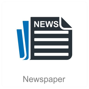 Gazete ve makale simgesi kavramı