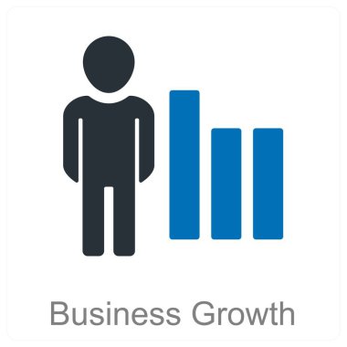 İş Büyüme simgesi konsepti