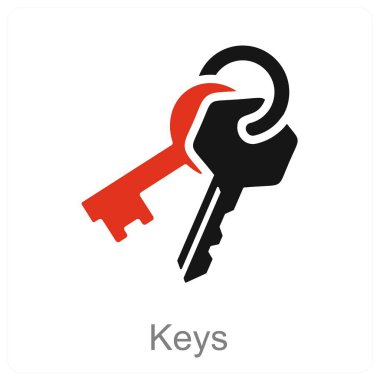 Anahtarlar ve güvenlik simgesi kavramı