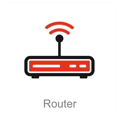 Yönlendirici ve ağ simgesi kavramı