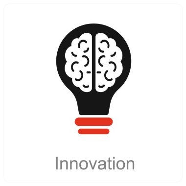 Yenilik ve İlham ikonu konsepti