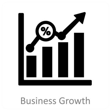 İş büyümesi ve kar simgesi kavramı