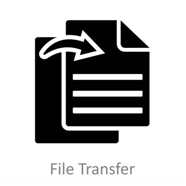 Dosya aktarımı ve gönderme simgesi kavramı