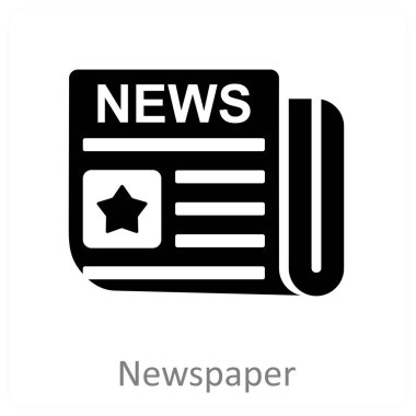 Gazete ve haber simgesi kavramı