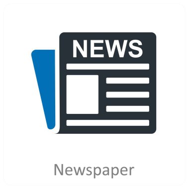 Gazete ve haber simgesi kavramı