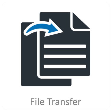 Dosya aktarımı ve gönderme simgesi kavramı