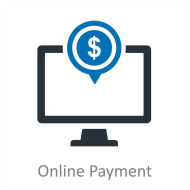 Çevrimiçi Ödeme ve dijital simge kavramı