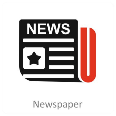 Gazete ve haber simgesi kavramı