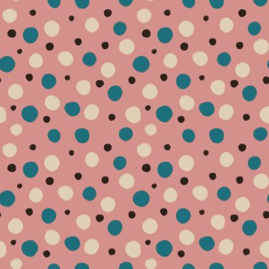 seamless simple pattern, pastel colors, simple shapes