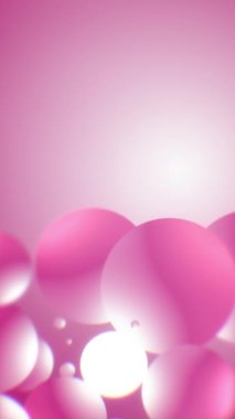 Abstract 3d geometric shapes loop animation. Modern background, seamless motion design, screensaver, backdrop. 4k animated poster banner. rotating objects, purple, white, pink colors. Seamless loop - Vertical