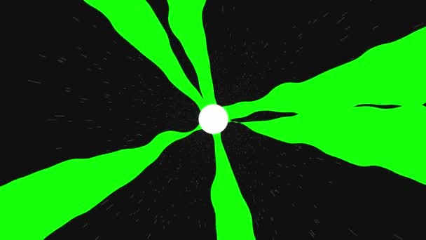 Hypersalt Spaţiu Razele Gren Mișcarea Tunelului Mare Viteză Zoom Inch — Videoclip de stoc