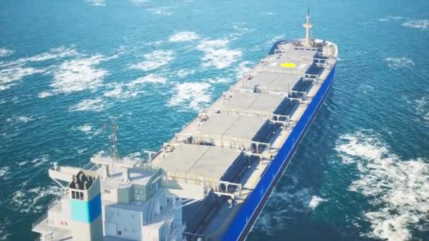 Oil Tanker Lpg Chemical Floating Sea Oil Port Terminal Oil — Stockvideo