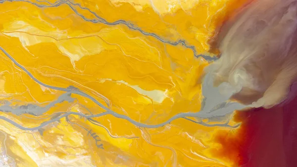 Rio Tinto Красные Желтые — стоковое фото