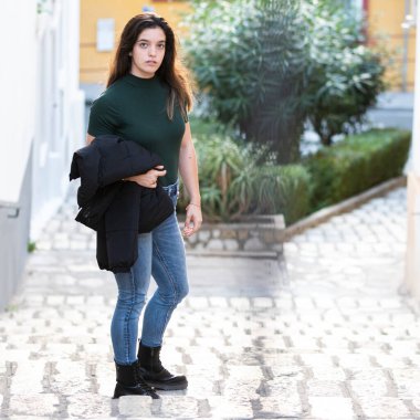 Cadiz kasabasını gezmek için güzel bir öğleden sonra.