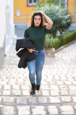 Cadiz kasabasını gezmek için güzel bir öğleden sonra.