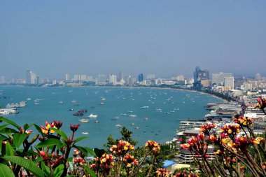 Pattaya Körfezi, Tayland Bir yaz günü