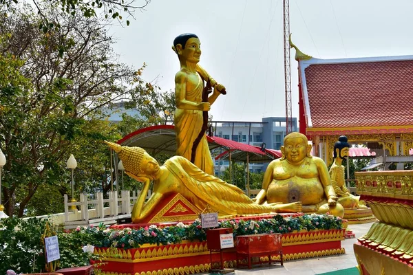 Самый Большой Храм Статуи Будды Таиланде — стоковое фото