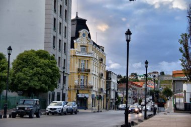 PUNTA ARENAS, Şili - Magallanes bölgesi ve Magallanes bölgesi ve La-Antarktika-Chilena İdari Merkezi.