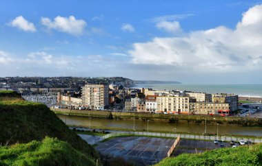 Dieppe, Normandiya Şehri, Fransa.