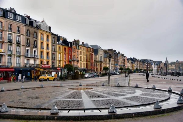 Dieppe Frankreich Januar 2023 Blick Auf Die Stadt Und Die — Stockfoto
