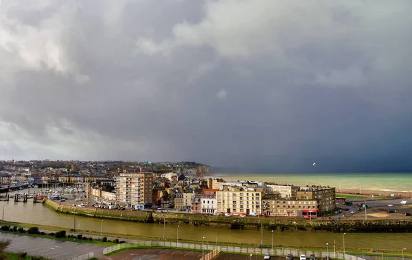 Cityscape Dieppe Normandy France — стокове фото
