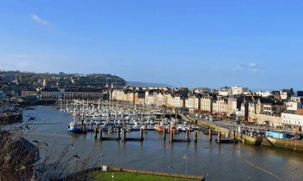 Paesaggio Urbano Dieppe Normandia Francia — Foto Stock