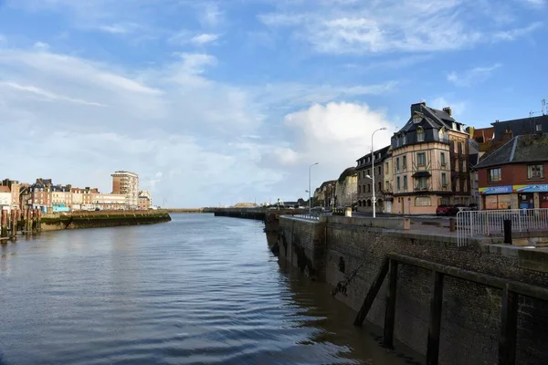 Mündung Der Orne Die Normandie Frankreich — Stockfoto