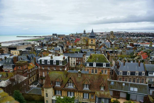 Cityscape Dieppe Normandy France — стокове фото