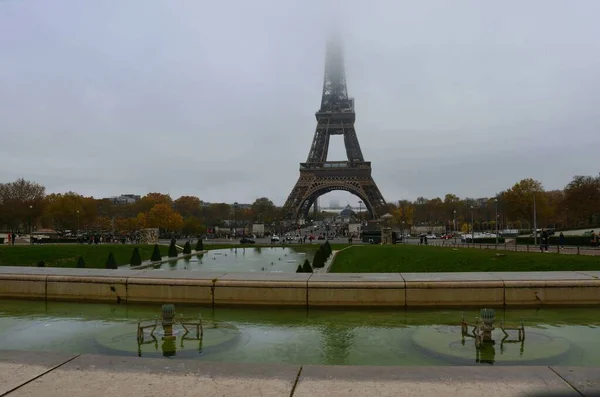 Paris France Novembre Vue Panoramique Sur Tour Eiffel Paris — Photo