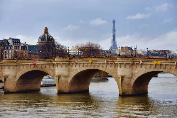 Paris Frankrike November 2022 Vacker Utsikt Över Den Historiska Stadskärnan — Stockfoto
