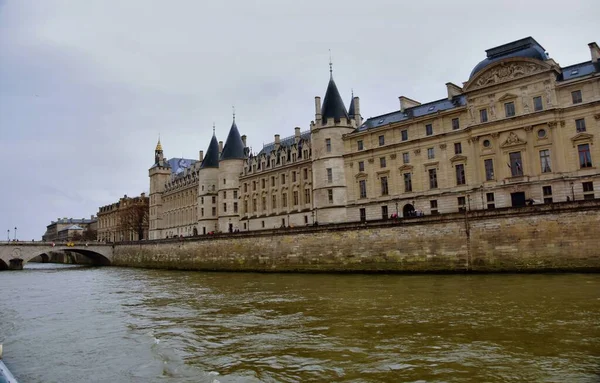 Paris Fransa Kasım 2022 Conciergerie Paris Merkezindeki Eski Ortaçağ Kraliyet — Stok fotoğraf