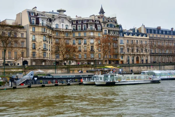 Parijs Frankrijk November Panoramisch Uitzicht Stad Parijs Tijdens Een Reis — Stockfoto