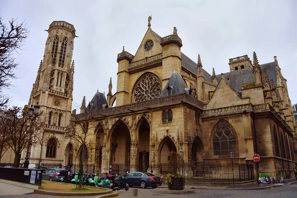 Parigi Francia Novembre 2022 Esterno Della Chiesa Saint Germain Auxerrois — Foto Stock